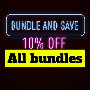 10% OFF ALL BUNDLES.